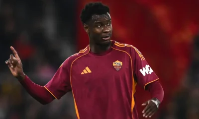 Il difensore della Roma, Evan Ndicka