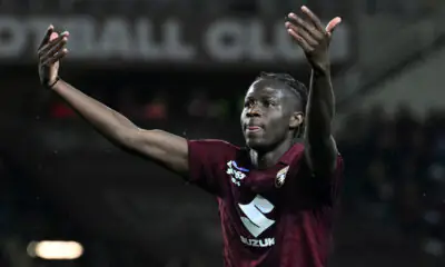 L'attaccante del Torino, Alieu Njie