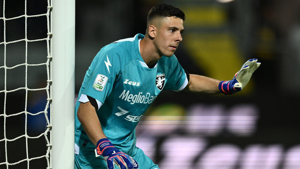Il portiere del Frosinone, Lorenzo Palmisani