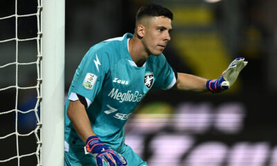Il portiere del Frosinone, Lorenzo Palmisani