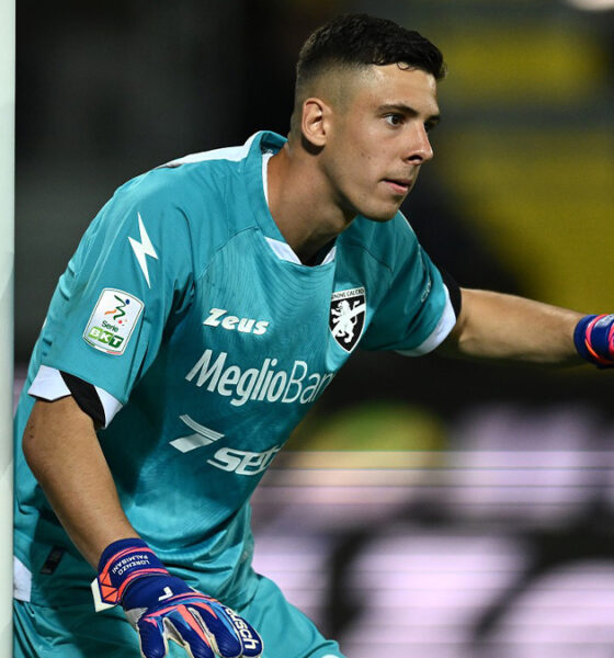 Il portiere del Frosinone, Lorenzo Palmisani