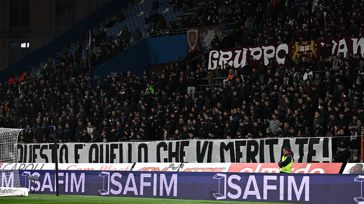 Protesta tifosi Reggiana