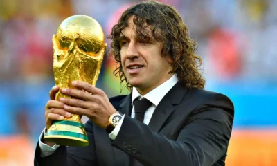 L'ex difensore del Barcellona, Carles Puyol