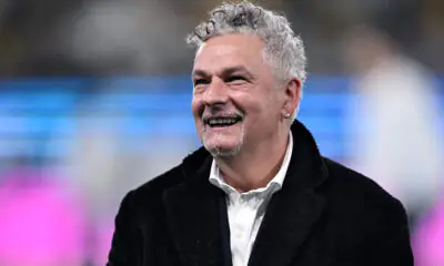 L'ex attaccante, Roberto Baggio