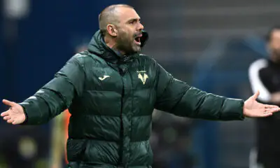 L'allenatore dell'Hellas Verona, Paolo Sammarco