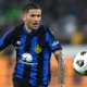Il centrocampista Stefano Sensi, con la maglia dell'Inter