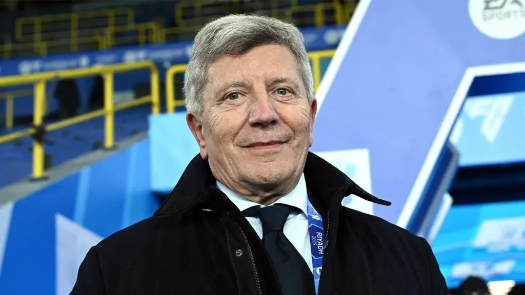 Il presidente della Lega Serie A, Ezio Simonelli