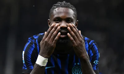 L'attaccante dell'Inter, Marcus Thuram