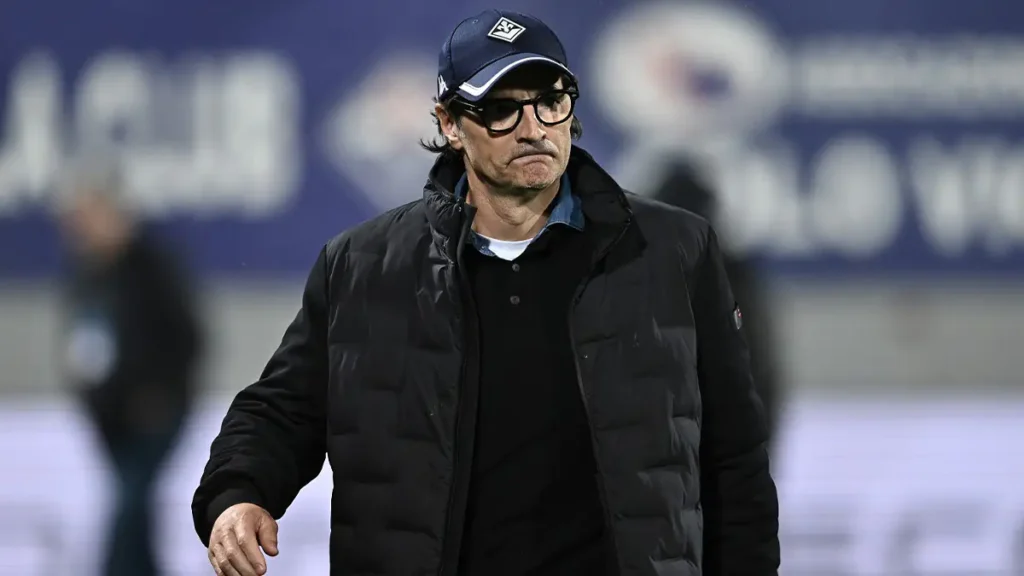 L'allenatore della Fiorentina, Paolo Vanoli