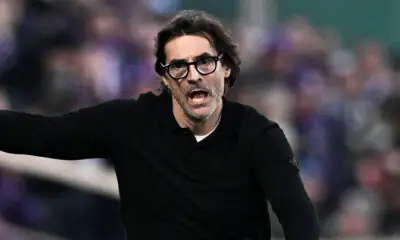L'allenatore della Fiorentina, Paolo Vanoli