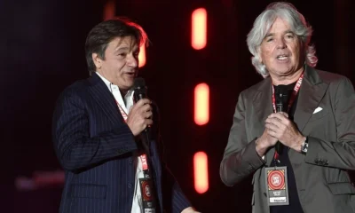 I due giornalisti Ivan Zazzaroni e Fabio Caressa