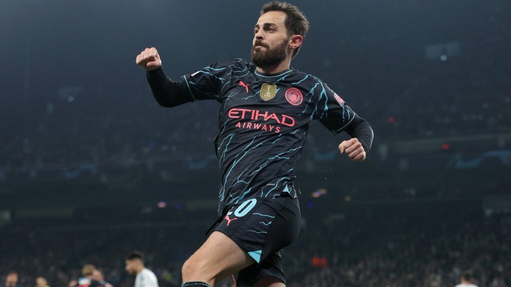 Il centrocampista del Manchester City, Bernardo Silva