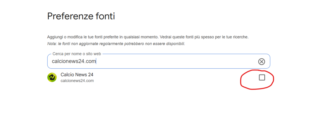 calcio news 24 fonti preferite