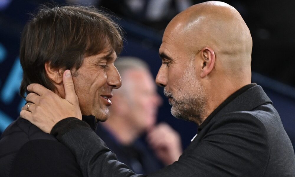 Il bianco e il nero: gli addii agli antipodi di Guardiola e Conte