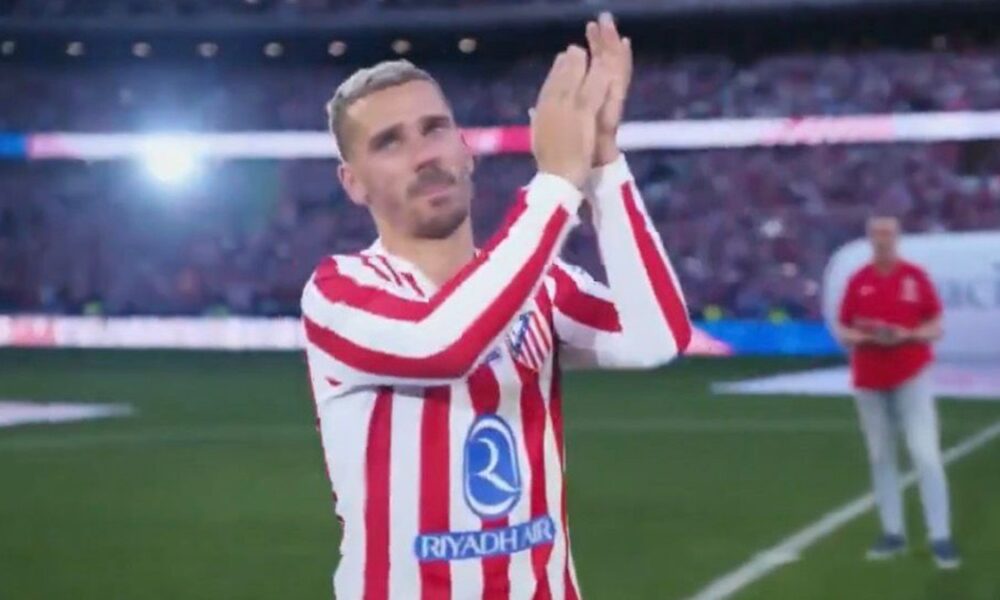 Addio commovente ad Antoine Griezmann: “Pasillo de honor” all’Atletico Madrid prima del volo in MLS – VIDEO