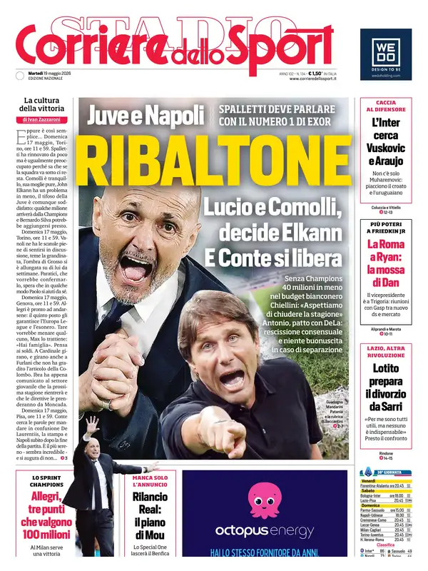 Le prime pagine dei quotidiani sportivi – 19 maggio 2026 33 image 23