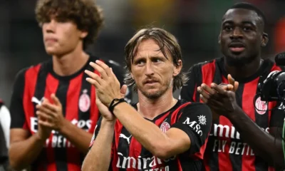 Il centrocampista del Milan, Luka Modric