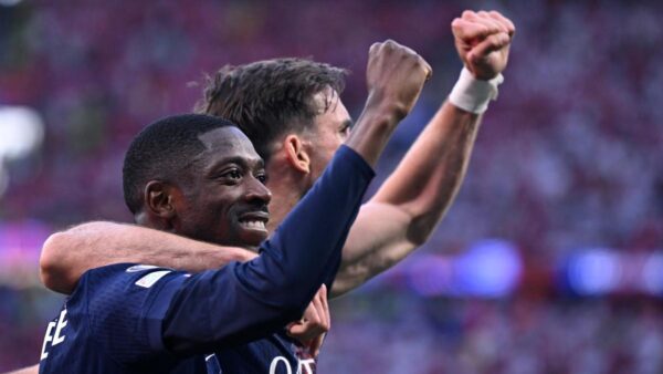 Psg dembele esulta champions