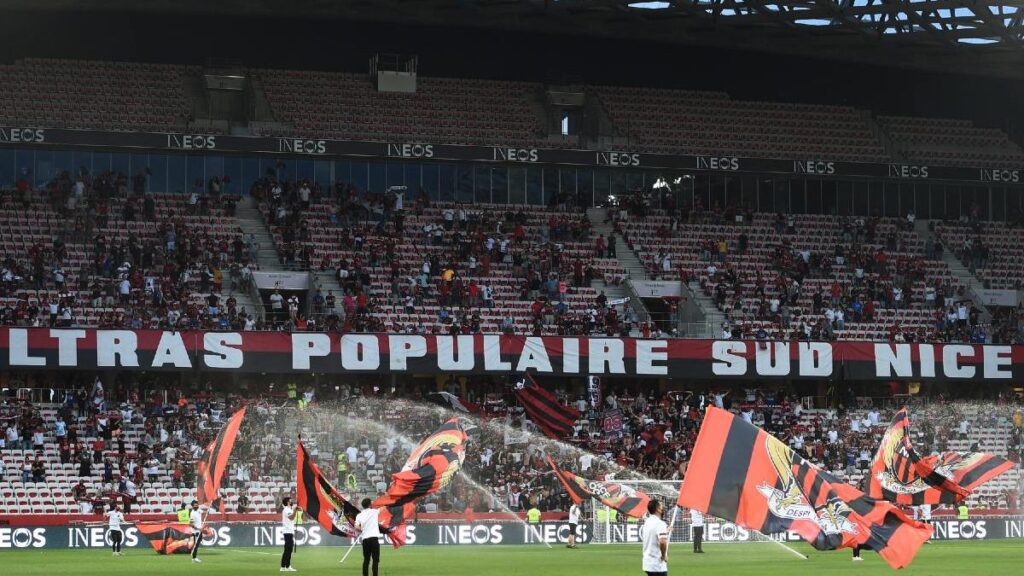 Tifosi Nizza stadio