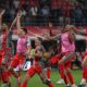 cremonese squadra festeggia