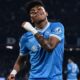 Alisson Santos esulta gol con il Napoli