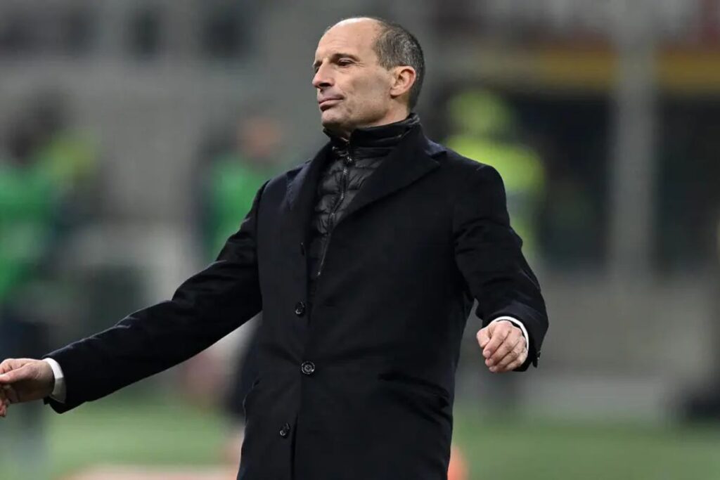 L'allenatore del Napoli, Massimiliano Allegri