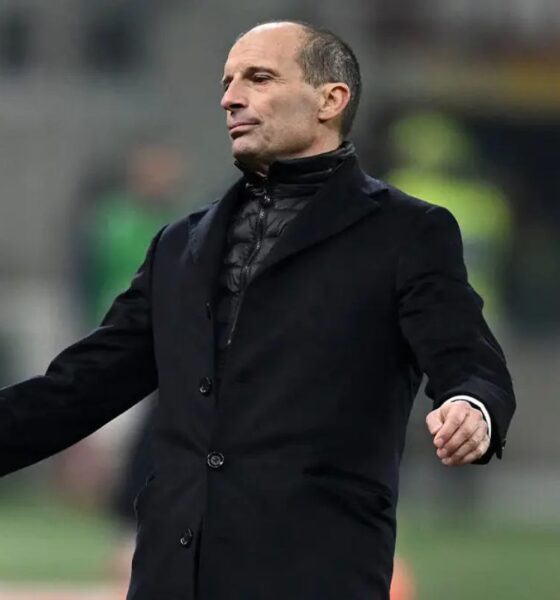 L'allenatore del Napoli, Massimiliano Allegri