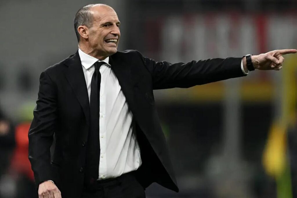 L'ex allenatore del Milan, Massimiliano Allegri