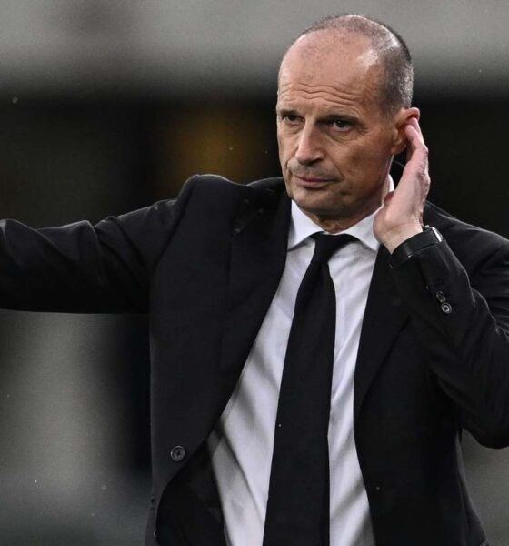 L'ex allenatore del Milan, Massimiliano Allegri