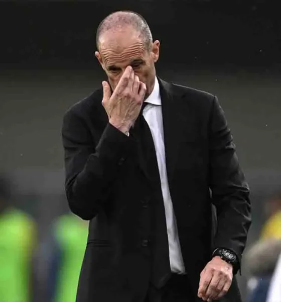 L'ex allenatore del Milan, Massimiliano Allegri