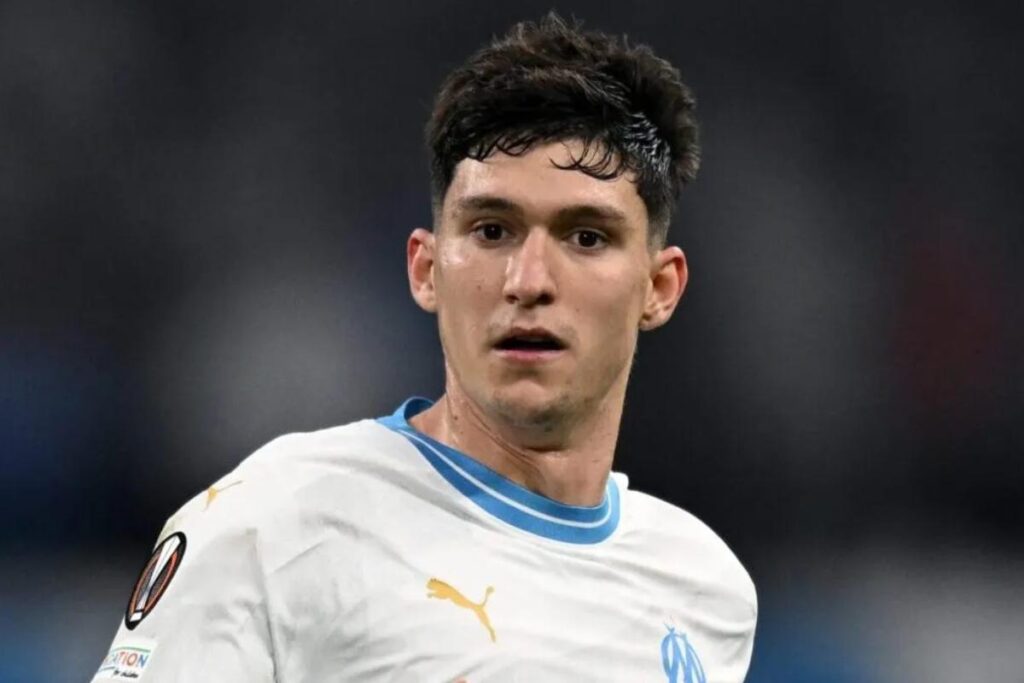 Il difensore argentino Leonardo Balerdi