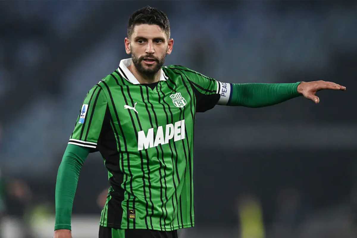 L'attaccante del Sassuolo, Domenico Berardi