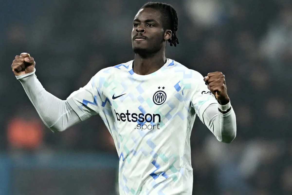 Il difensore dell'Inter, Yann Bisseck