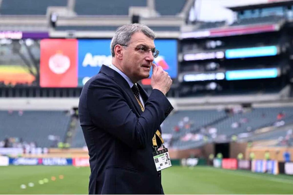 L'amministratore delegato della Juventus, Damien Comolli