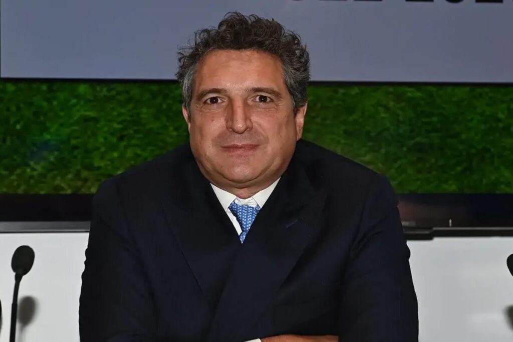 L'amministratore delegato della Serie A, Luigi De Siervo