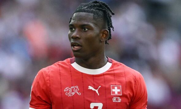 Breel Embolo, attaccante della Svizzera
