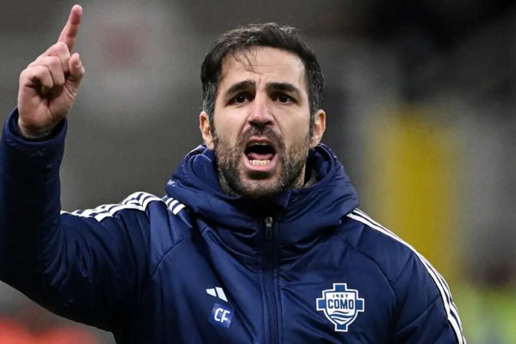 L'allenatore del Como, Cesc Fabregas
