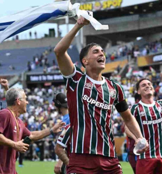 Facundo Bernal festa Fluminense