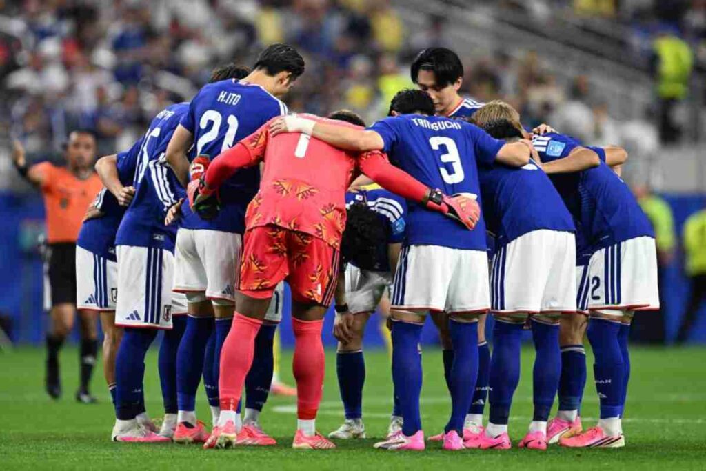 Giappone gruppo per calcio