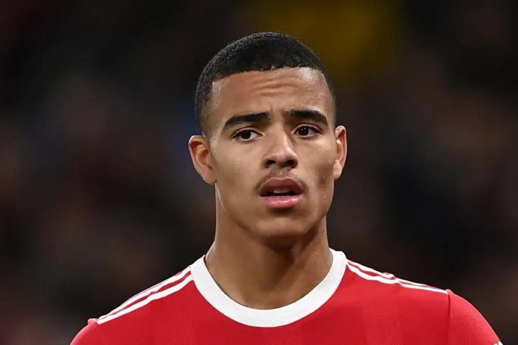Mason Greenwood, con la maglia del Manchester United
