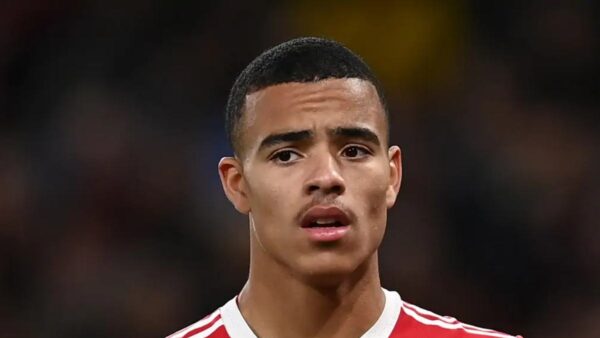 Mason Greenwood, con la maglia del Manchester United