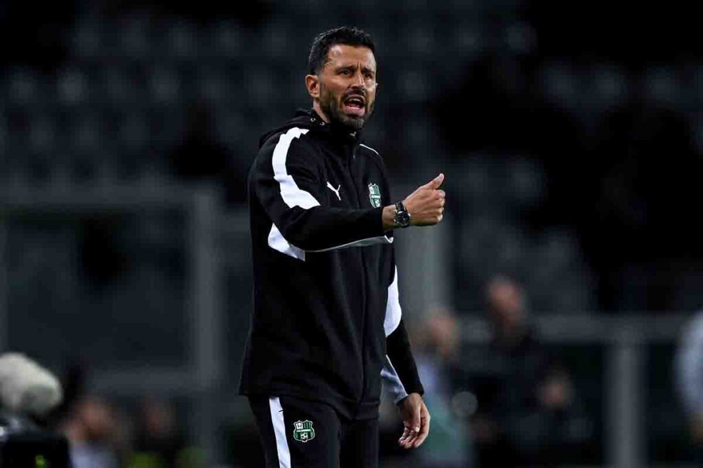 Grosso ex allenatore Sassuolo