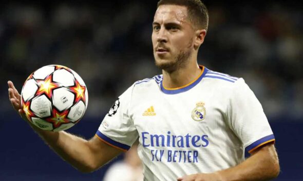 L'ex attaccante del Real Madrid, Eden Hazard