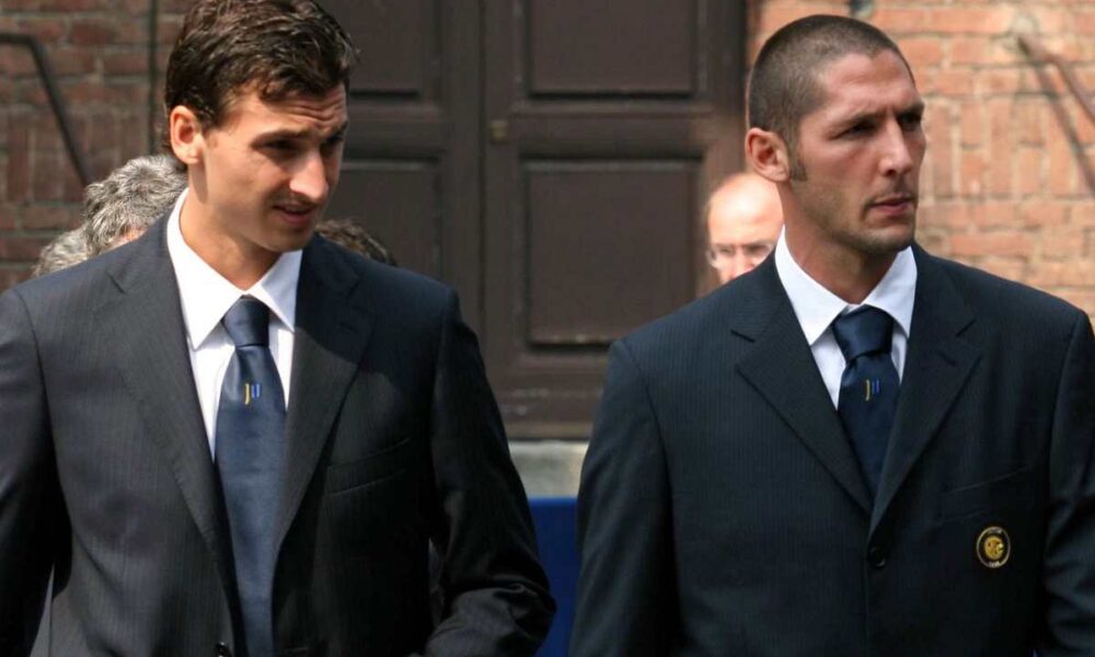 Zlatan Ibrahimovic e Marco Materazzi
