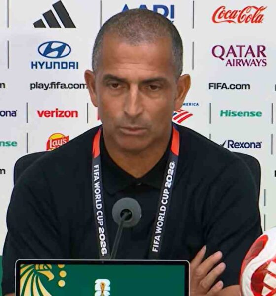 Lamouchi in conferenza stampa
