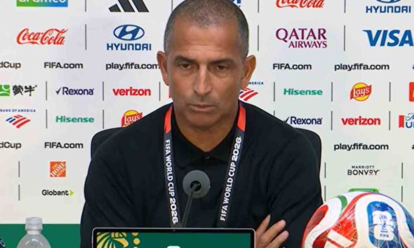 Lamouchi in conferenza stampa