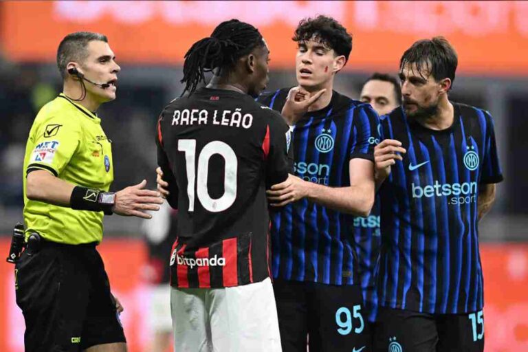 Leao Bastoni Milan Inter
