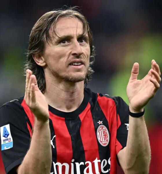 Il centrocampista del Milan, Luka Modric
