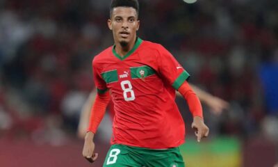 Ounahi con la maglia del Marocco