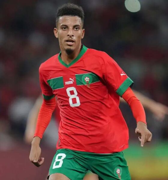 Ounahi con la maglia del Marocco